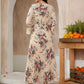 Women’s Floral Print Self Tie Platted Maxi