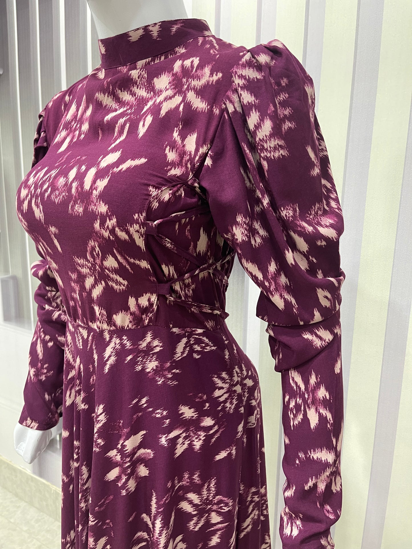 Maxi Dress - Strawberry Dark Red
