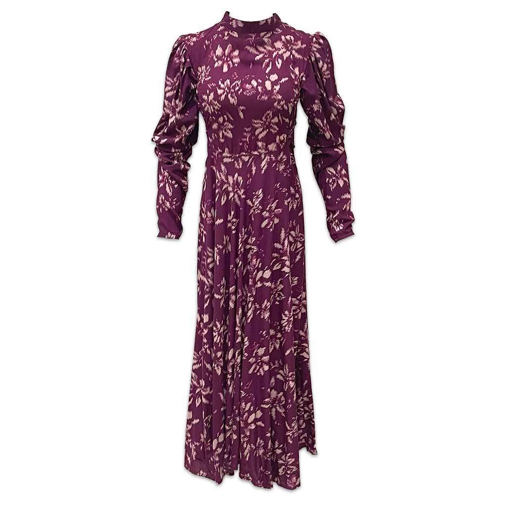 Maxi Dress - Strawberry Dark Red