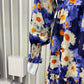 Women’s Blue Maxi Dress Floral Print