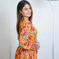Women's Printed Swiss Lawn Frock – 1-Piece Long Dress | Elegant & Comfortable