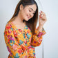 Women's Printed Swiss Lawn Frock – 1-Piece Long Dress | Elegant & Comfortable