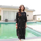 Embroidered Maxi Dress - Spade