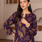 Stylish Women's Stitched Printed Shirt and Trouser Set, 2 Pcs, Arabic Linen