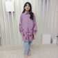 Cherrywears Luxury Stitched Baby Kurta – Grey