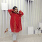 Cherrywears Luxury Stitched Baby Kurta – Red