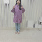 Cherrywears Luxury Stitched Baby Kurta – Grey